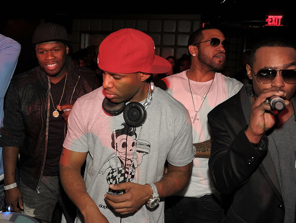 50 Cent's "Sleek By 50" Headphone Release Party at Marquee Nightclub, Las Vegas.