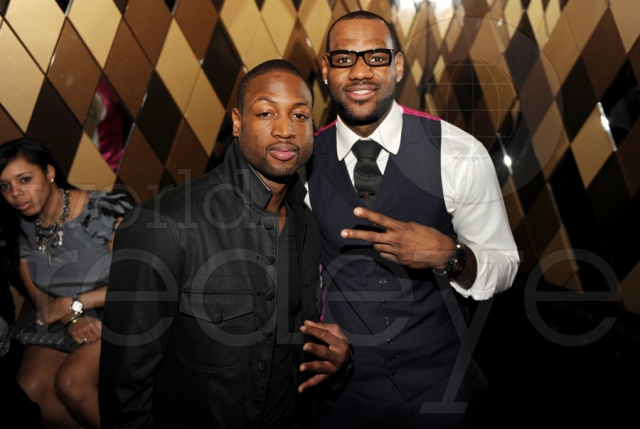 Dwyane Wade's Private Birthday Celebration With The 400 at Wall, Miami Beach.